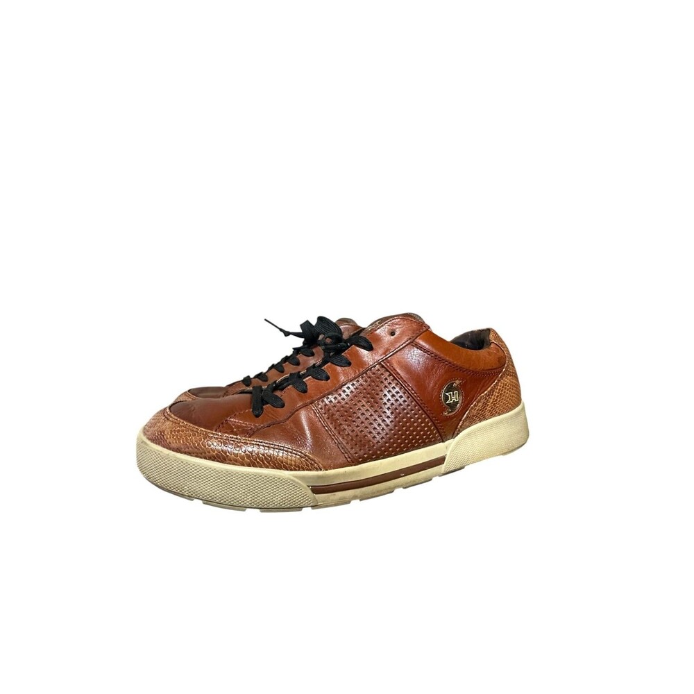 Vintage 2005 Hurricane 310 Motoring Shoes Size 13 Snake Pattern Tan "The Game"